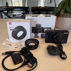 Sony ZV-1 –  Kit – Excellent Condition – Box Included