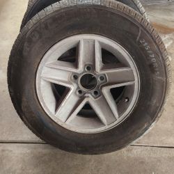 15" Iroc Rims 5x4.75  w/ Tires