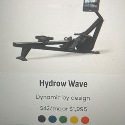 Hydro Rowing Machine