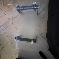 3 pc Glass Table Set 