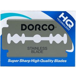 10 Box, DORCO ST300 Platinum Double Edge Razor Blades | 100 Blades (1 Box), 1000 Blades (10 Box)