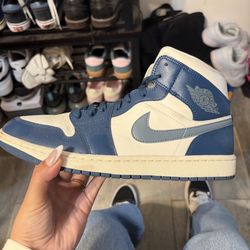 Jordan 1 Mid French Blue Size 12