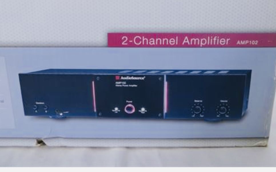 AudioSource “AMP102” Stereo Power Amplifier