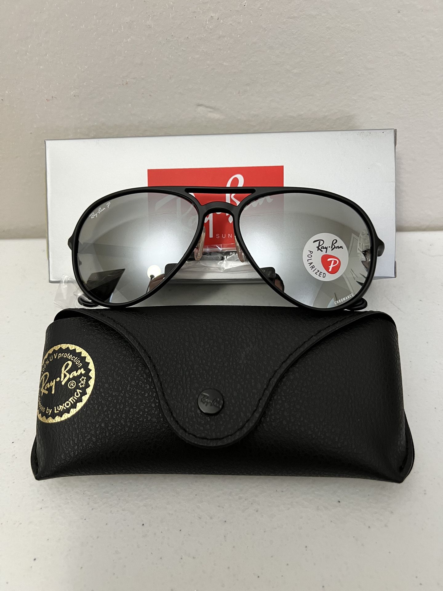 CHROMANCE NEW Polarized RayBan Sunglasses with Original Ray Ban