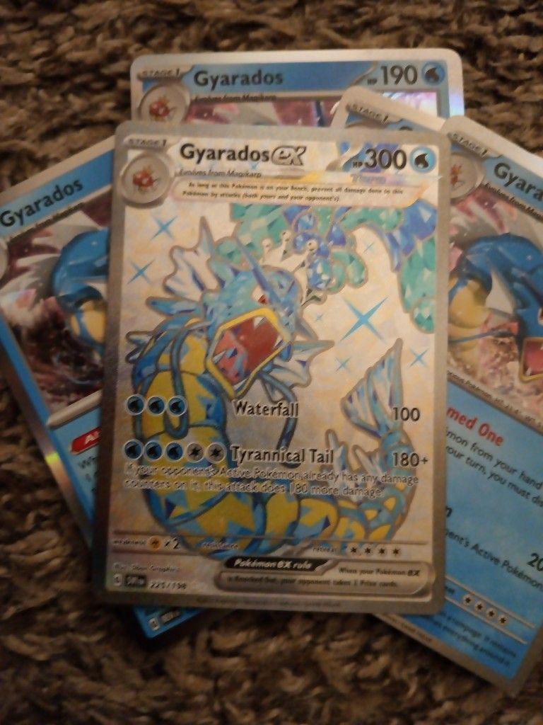 Gyarados EX 225/198 Pokemon Card Plus Many More