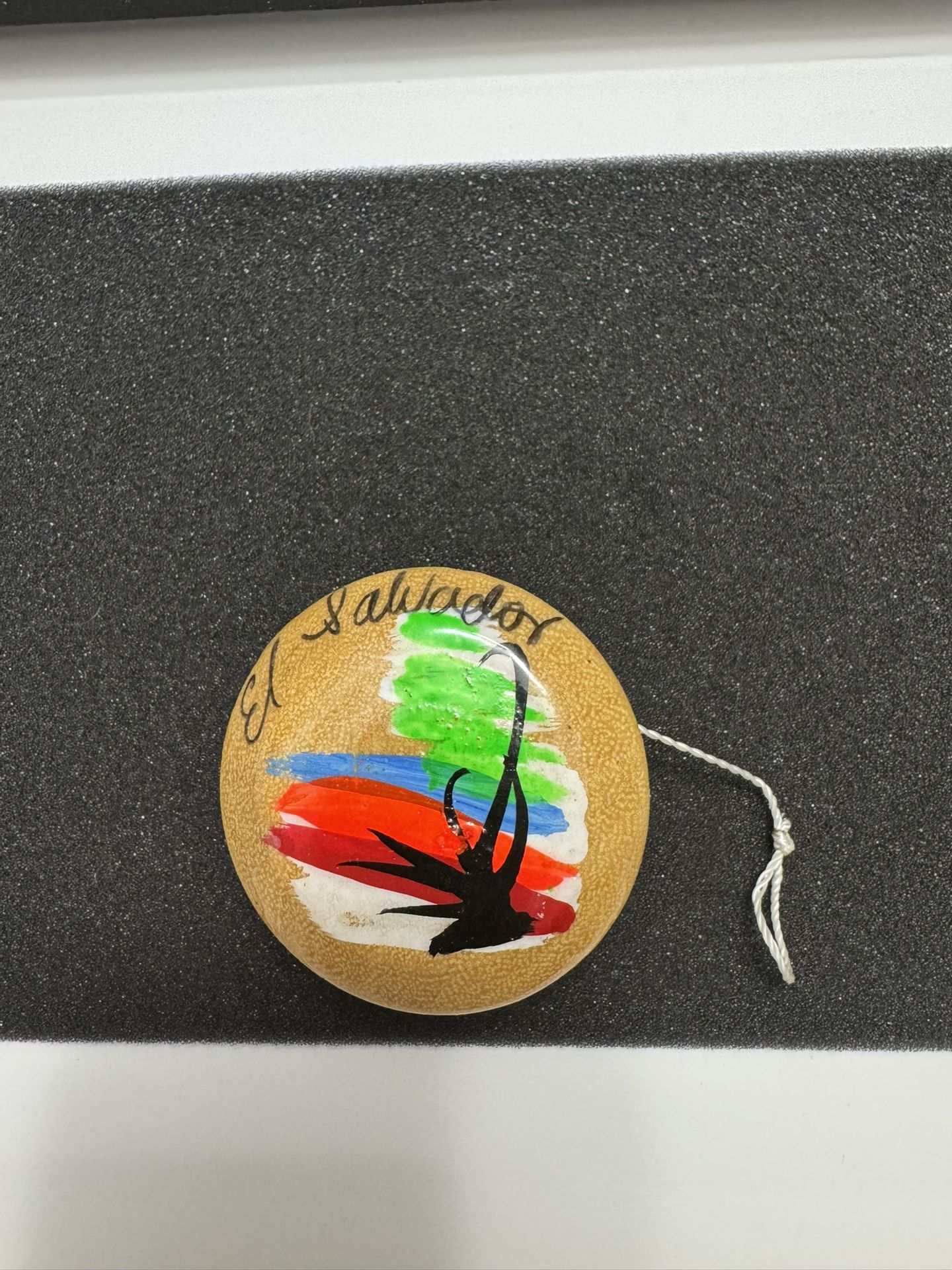 Exquisite Handcrafted Wooden YO-YO “DACHI”- from El Salvador -