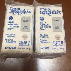 T.Taio Esponjabon Body Cleansing Sponge Infused with Soap