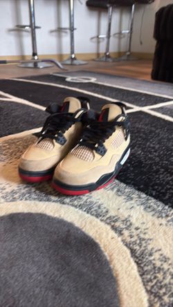 Jordan fours size 4 in kids