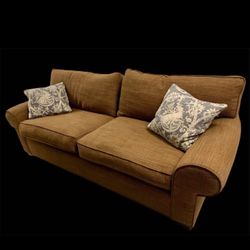 Deep Cushion, Goose Down Couch – Ultra Cozy!