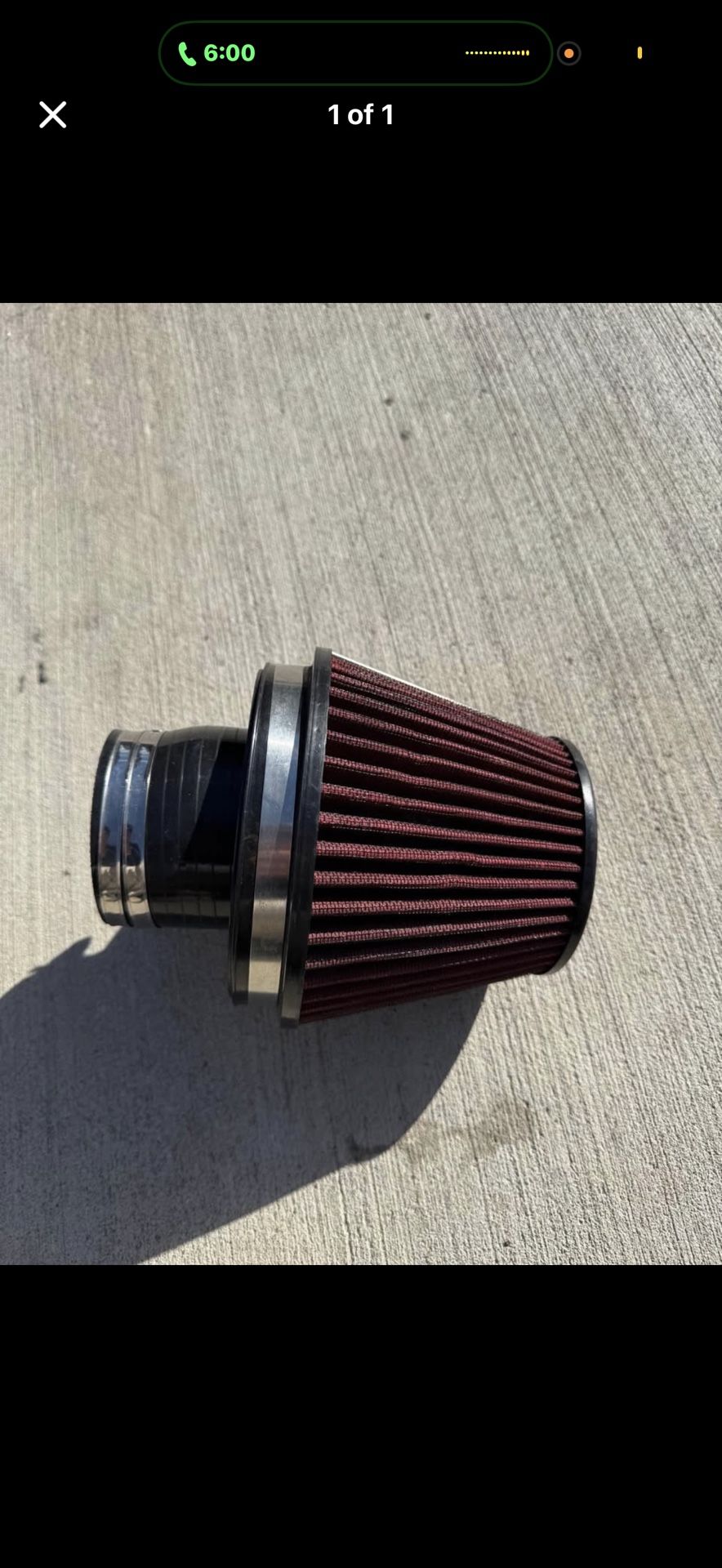 B58 CTS Air Intake Filter