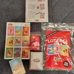 Raising Cane's Loteria Bingo Game New