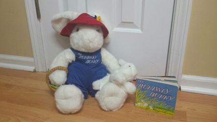 The Runway Bunny plush with board book