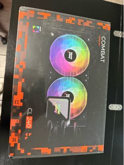 Levelplay Combat CL240 240mm ARGB Liquid CPU Cooler – Black
