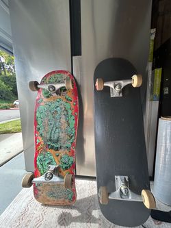 Santa Cruz Skateboard + Extra Complete Board — $50 for Both