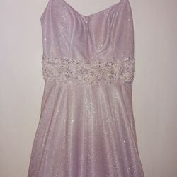 light purple formal dress size 5