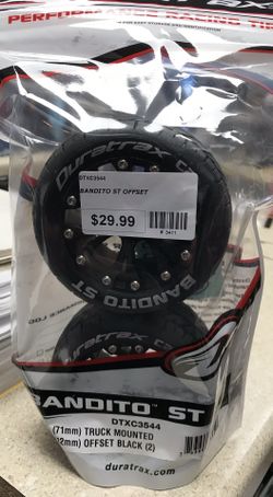 Bandito ST 12mm Offset 10th Scale tires @ Parkflyers RC Hobby Shop in Lakewood NJ