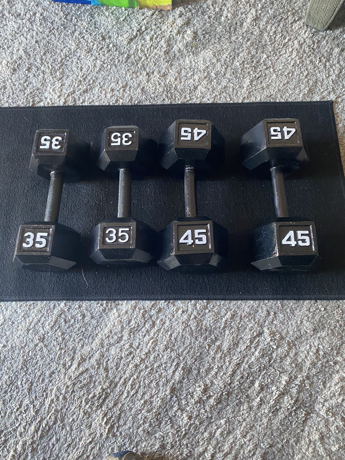 45-35 Lb Dumbbell Sets
