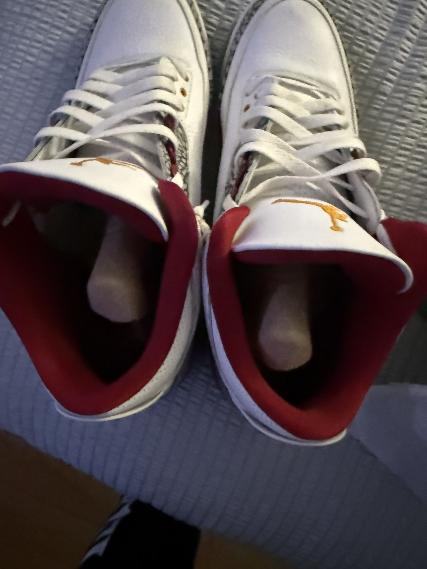 Jordan 3s Fire Red  Size 13 