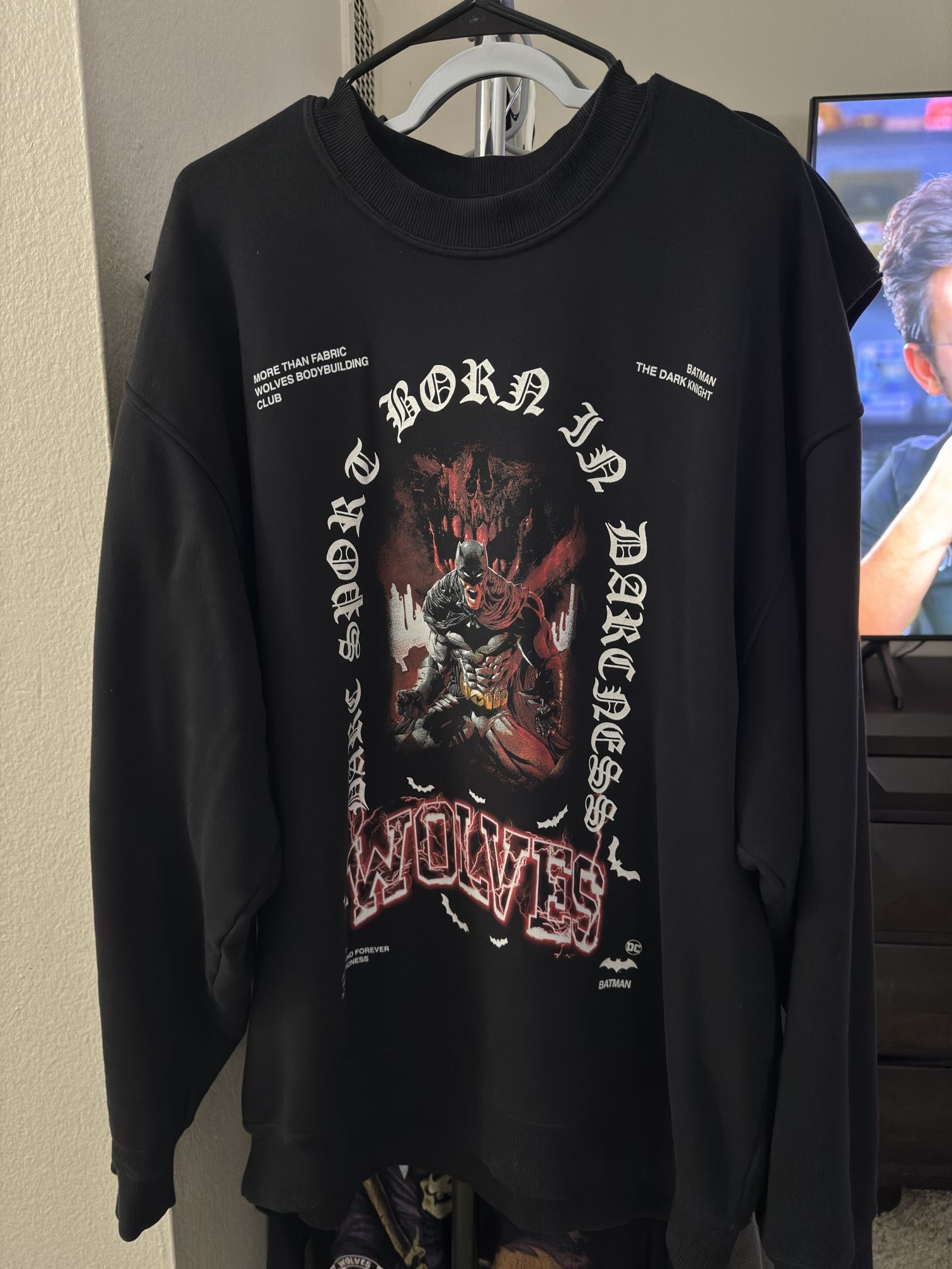 Darc Sport Batman Crew Neck Sweater