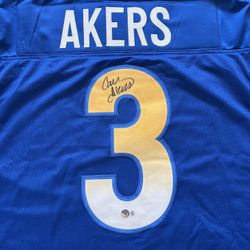 Cam Akers Autograph Jersey (Beckett Certified)