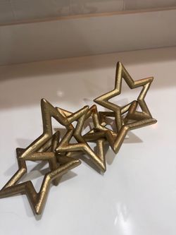 Gold Star Cluster Decorative Sculpture