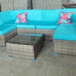 Patio Furniture 7 Piece Set 🌟☀️ Brand New 