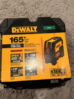Dewalt Cross Line & Plumb Laser