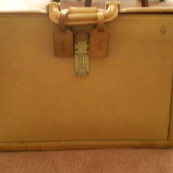 Vintage Hartmann Gladstone Professional Belting Leather Lawyers Briefcase