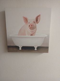 Pig In The Bathtub Picture 