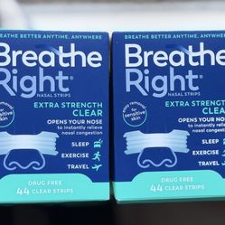 Breathe Right Nasal Strips - 2 Pack 