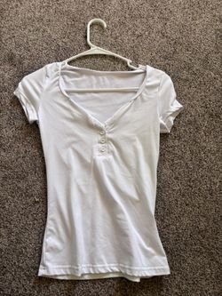 Girls white small shirt 