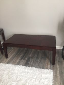 Lansing Cherry 3 Piece Coffee Table Set