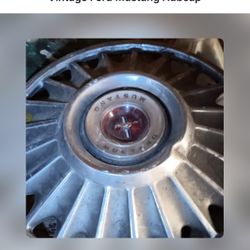 Vintage Ford Mustang Hubcap—1967-68