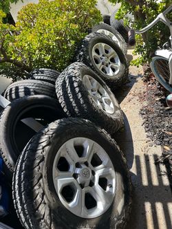 Toyota 4Runner Tacoma Wheels Rims BFGoodrich KO2 265/70R17 265 70 17 Tires 6 lug 6x139.7
