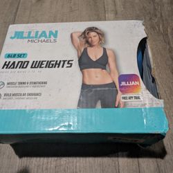 Jillian Michaels Hand weights. 6 lb set.

