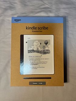 Amazon Kindle Scribe (32GB) 2nd Gen with Premium Pen