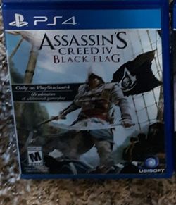 Assassins creed black flag ps4 game