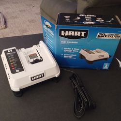 Brand New HART 20 Volt 3A Rapid Charger (Battery Not Included) Open Box.

