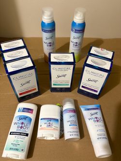 Secret Deodorant Bundle – 11 Pieces