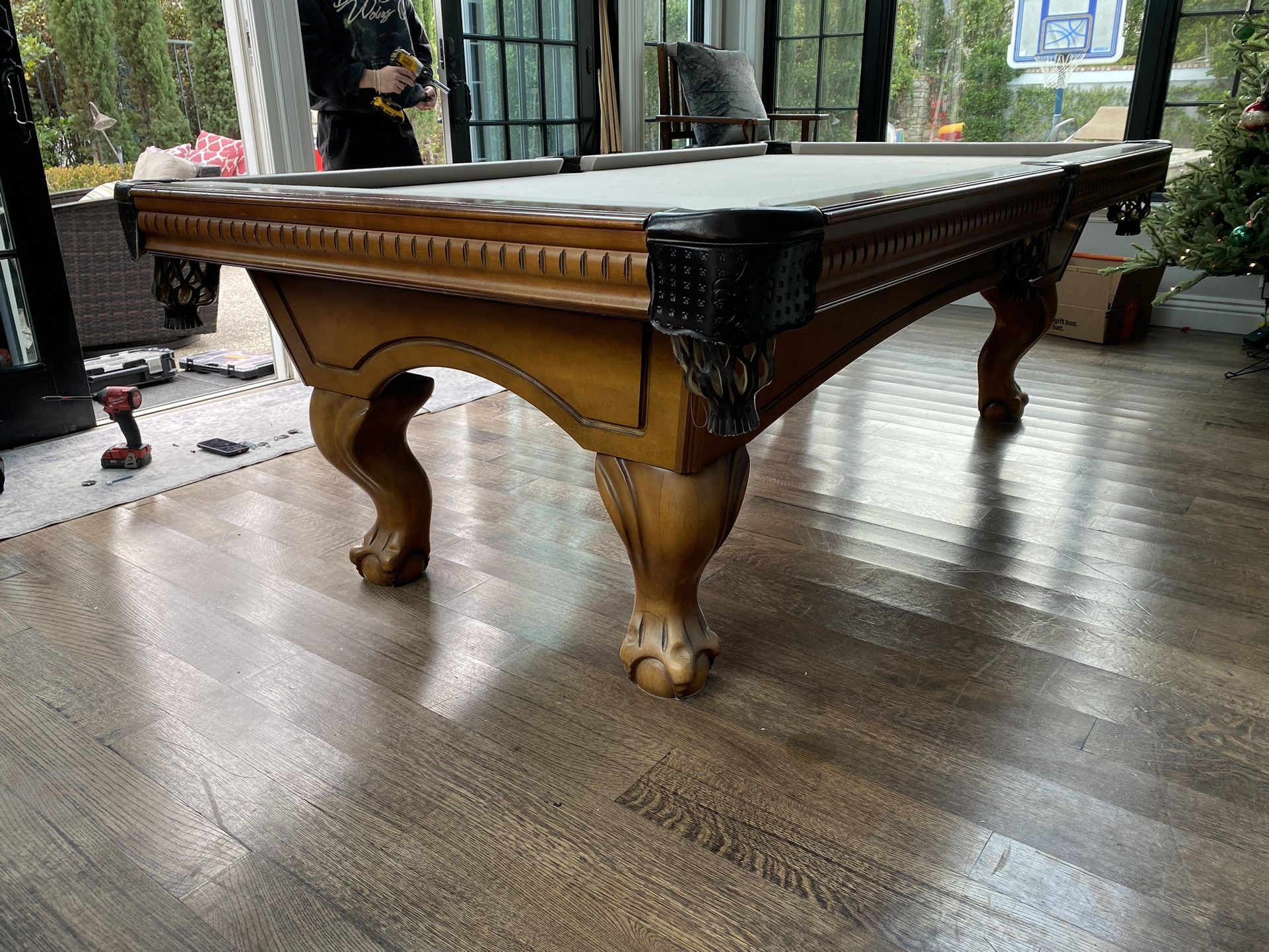 Pool Table 8ft New Felt Free Delivery