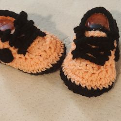 HANDMADE PEACH *NIKE* BOOTIES 