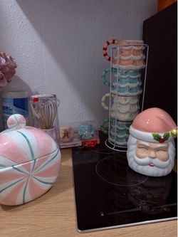 Pink Christmas decorations