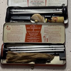 Vintage Gun Cleaning Kits