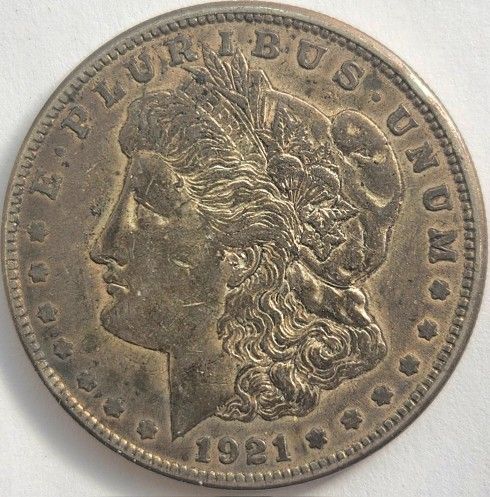 1921 S Morgan Silver Dollar