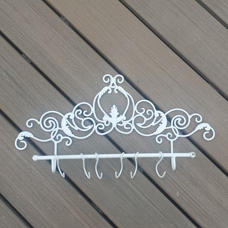 Shabby Chic Towel Rack/Coat Hanger