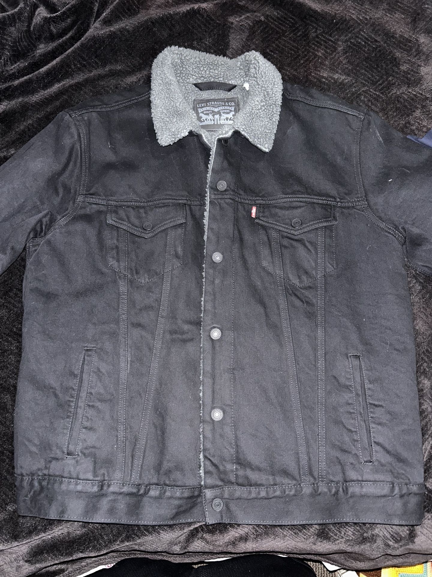 Levi’s Fur Jean Jacket