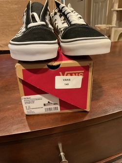 Vans Old Skool Checkerboard Black White Sneakers M7.5//W9