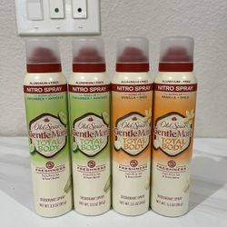 Brand new Old Spice Total Body Aluminum Free Spray (2 For $15)