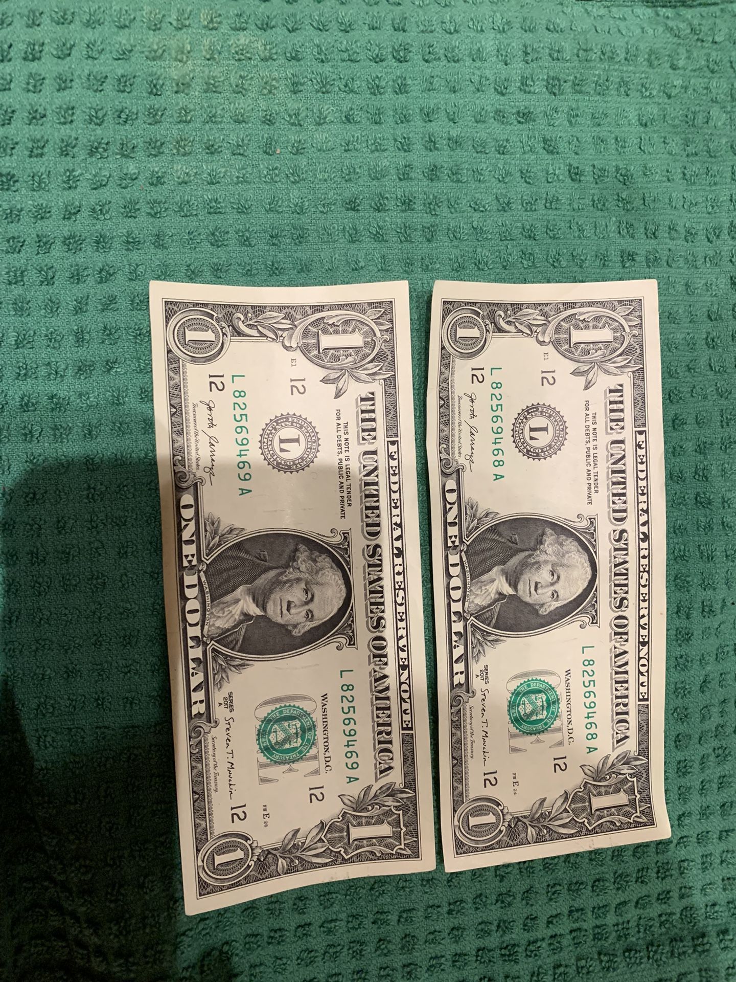 Sequential Serial Number Dollar Bills For Sale In Portland OR OfferUp 2017-two-dollar-2-bill-uncirculated-consecutive-sequential-bep-wrap