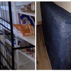 Twin Bed Frame Metal Platform No Box Spring Needed